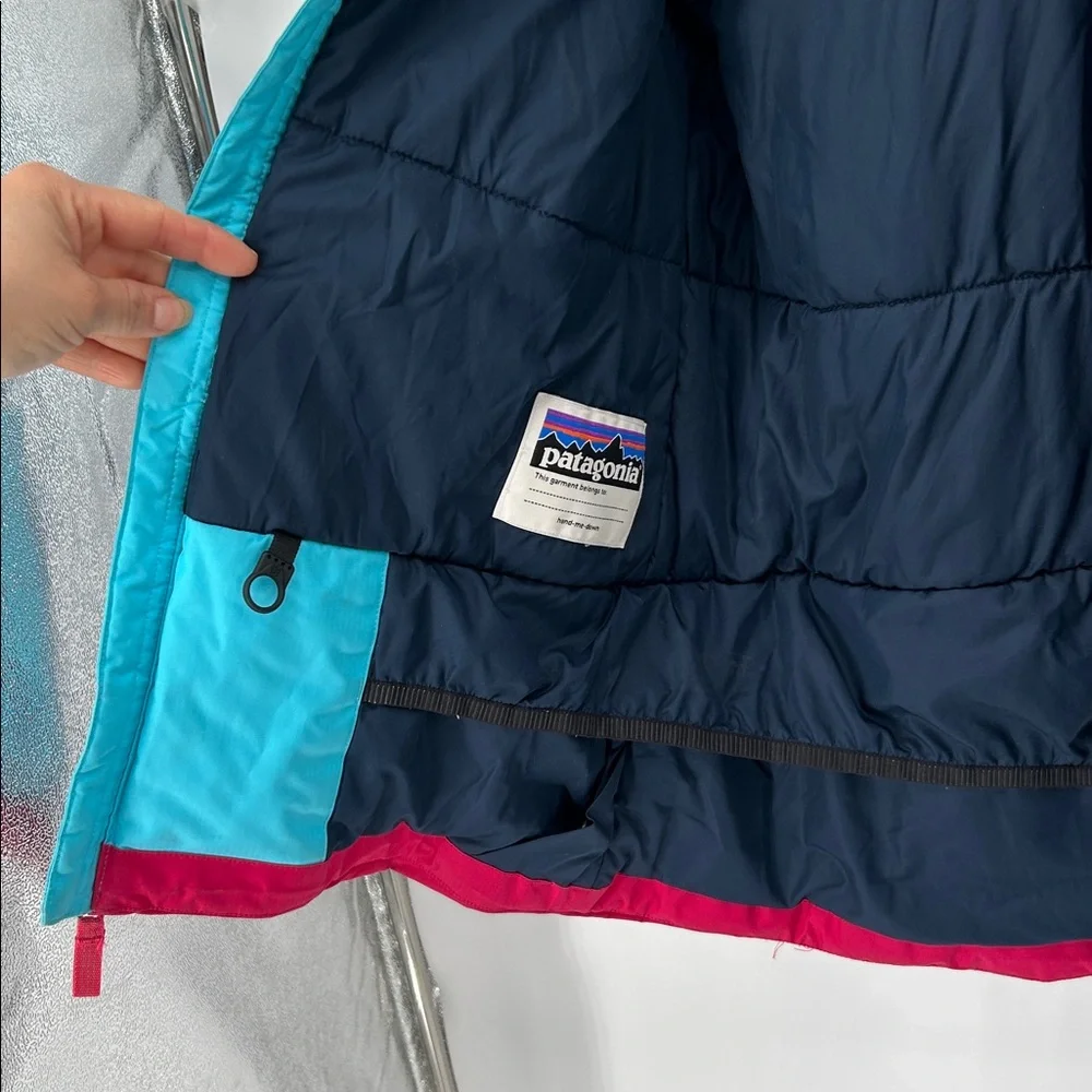 Patagonia Teal  Jacket Girls' Insulated Snowbelle Jacket
Size Medium - Picture 11 of 13